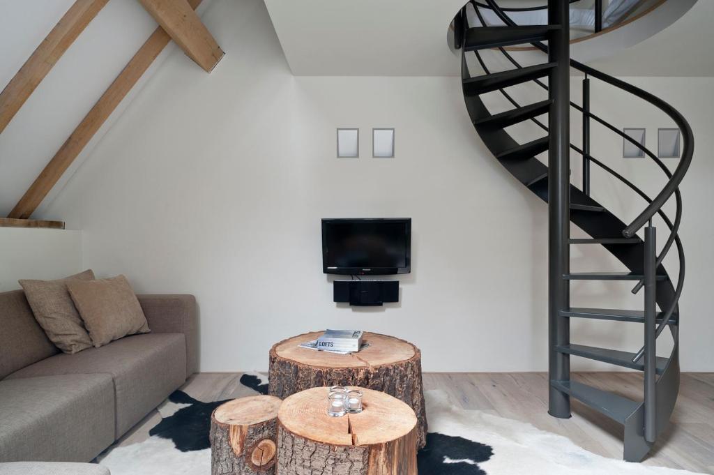 Cour 8 Lofts Pensionat Maastricht Rum bild